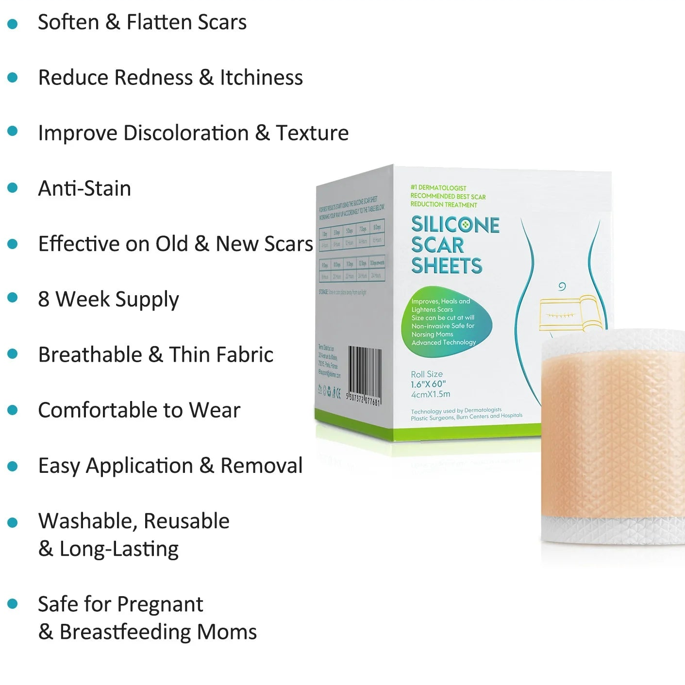 Silicone Scar Removal Strips